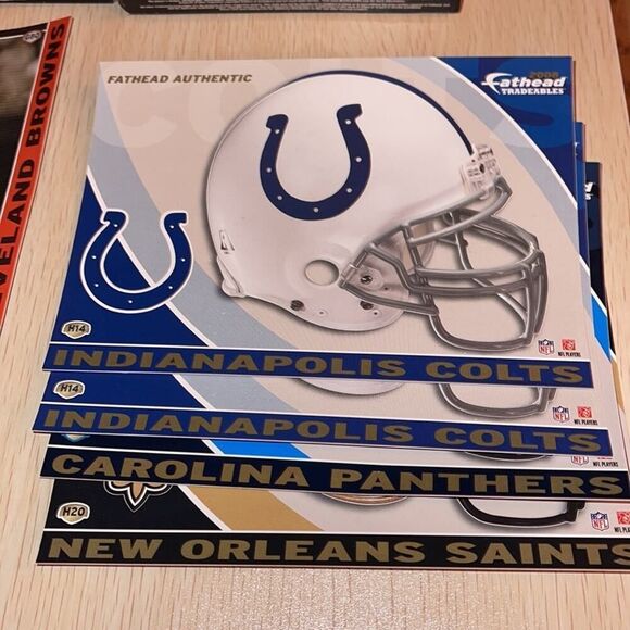 NFL Fathead cards 2008 inaugural edition - Picture 9 of 10